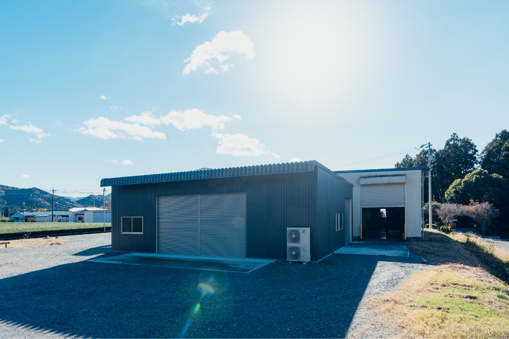 塗装・梱包工場